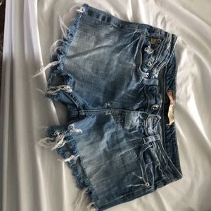 Jean shorts
